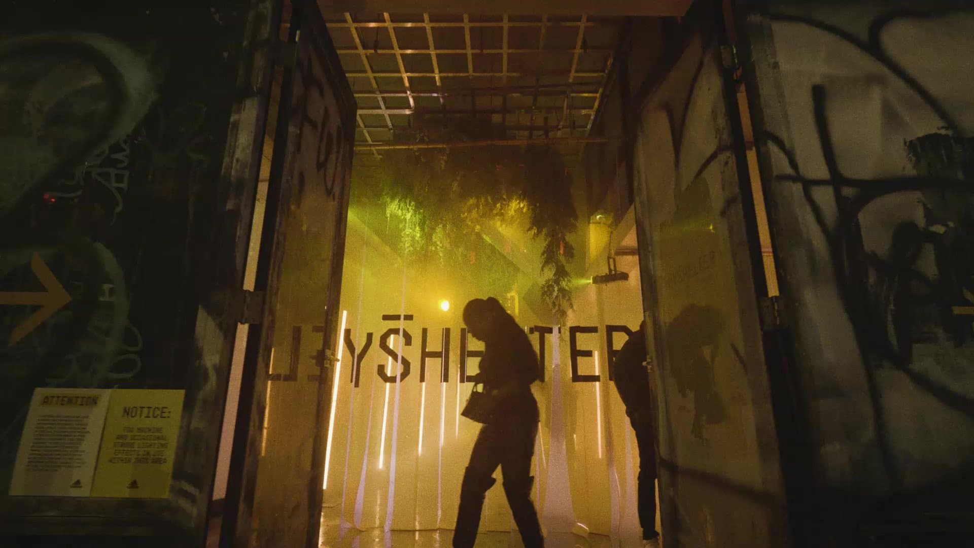 MyShelter immersive forest environment — middle section